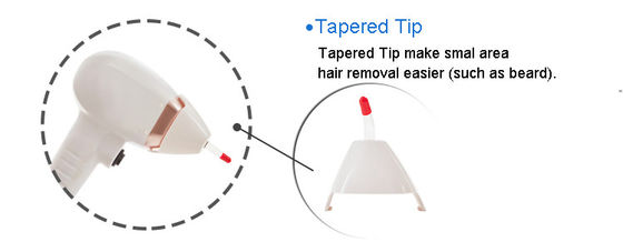 3 طول الموجة آلة الليزر ديود المحمولة لإزالة الشعر دعم لغات متعددة