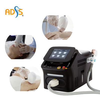755nm 808nm 1064nm آلة إزالة الشعر بالليزر ديود للعيادة / الصالونات
