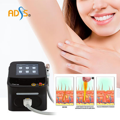 آلة صنع الثلج لإزالة الشعر بالليزر الدائم ، 808 معدات ليزر ديود OEM / ODM