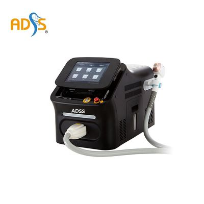 1600 واط 1200 واط آلة إزالة الشعر بالليزر ديود احترافي 1-120J / cm2