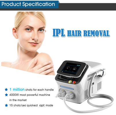 530nm-950nm جهاز تجميل لإزالة الشعر IPL ، جهاز منزلي لتجديد شباب الجلد IPL