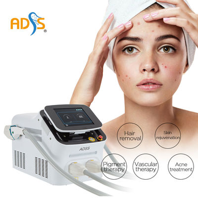 آلة إزالة الشعر IPL المحمولة القوية لإزالة التجاعيد بحجم 10 * 50 مم