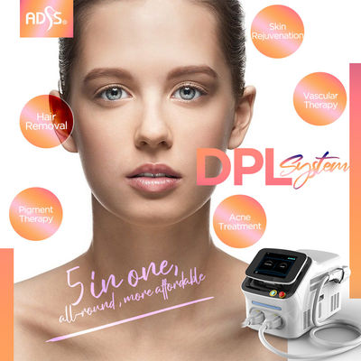 آلة تجديد الجلد IPL DPL ، آلة إزالة الأوعية الدموية بالليزر 4000W