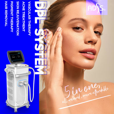 ADSS Beauty DPL Laser Machine E آلة إزالة الشعر بالضوء مع علاج الأوعية الدموية
