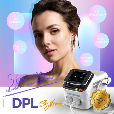 آلات إزالة الشعر بالليزر IPL الاحترافية لصالون ضمان لمدة عامين