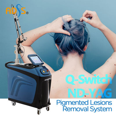 آلة ليزر بيكو ثانية ثابتة 1064nm آلة إزالة الشعر متعددة الوظائف
