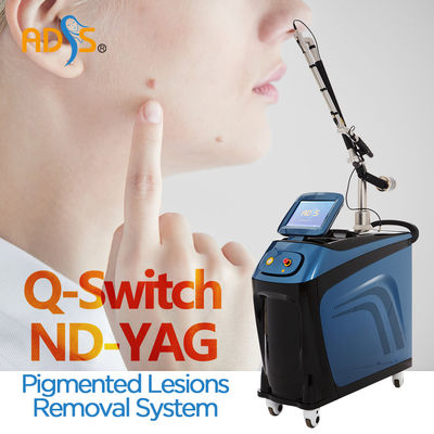 Q مبدلة 1064nm ND YAG آلة الليزر نمط ثابت لإزالة الشعر