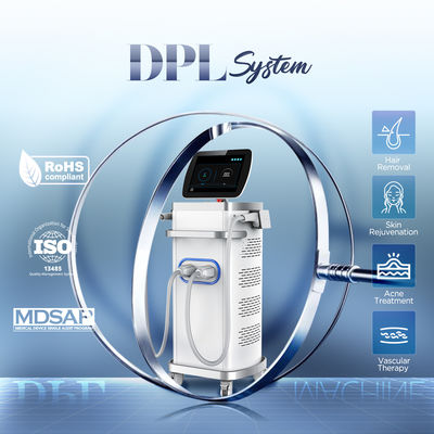 Opt E Light Ipl معدات تجميل ليزر Dpl الجسم النساء الرجل بشرة الوجه جهاز إزالة الشعر
