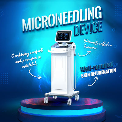 نظام جمال العناية بالبشرة الكهربائية الكسرية Rf Microneedling Golden Needles Pen Machine