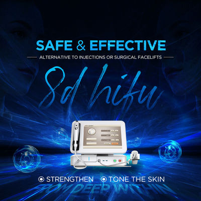 مكثف عالية التركيز الموجات فوق الصوتية Hifu 8d وجه آلة AC110V-240V